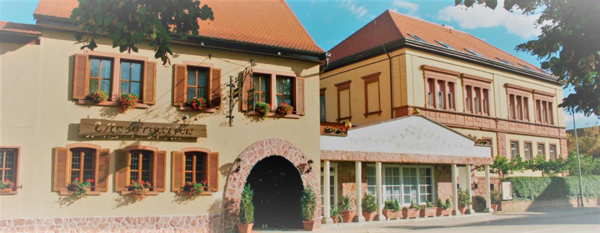 Winzergarten Hotel-Restaurant Grosskarlbach Kültér fotó